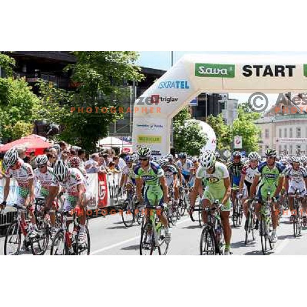 Start of the race for 41 st Grand prix of Kranj, Slovenija 31.05.2008 