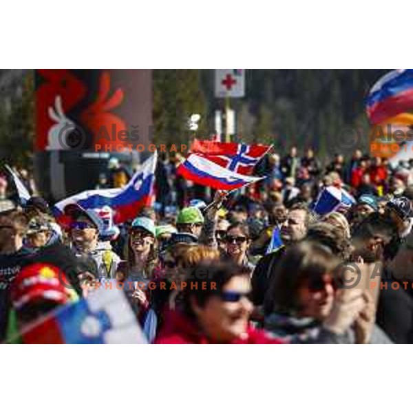 FIS Ski-jumping World Cup Final team event in Planica, Slovenia on March 26, 2022