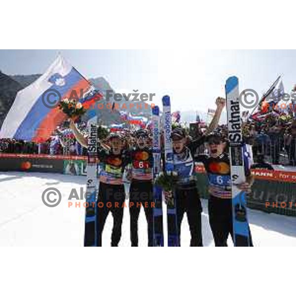 FIS Ski-jumping World Cup Final team event in Planica, Slovenia on March 26, 2022