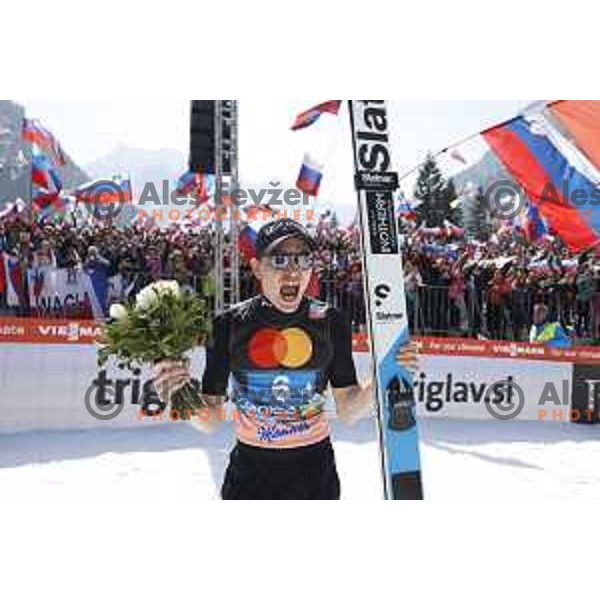 FIS Ski-jumping World Cup Final team event in Planica, Slovenia on March 26, 2022