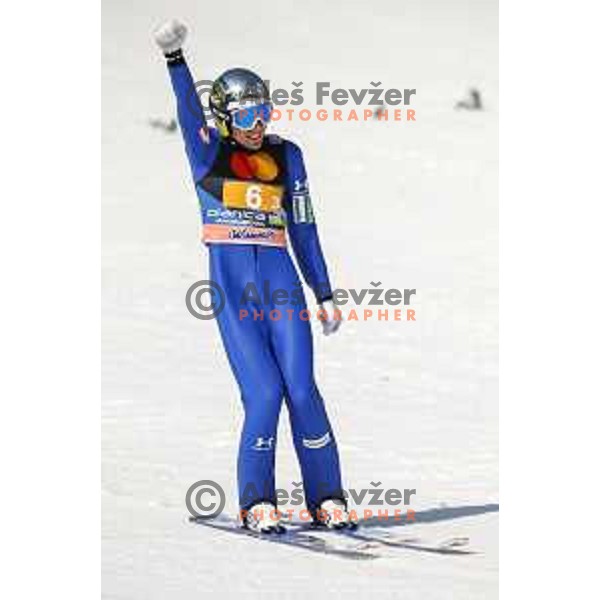 FIS Ski-jumping World Cup Final team event in Planica, Slovenia on March 26, 2022
