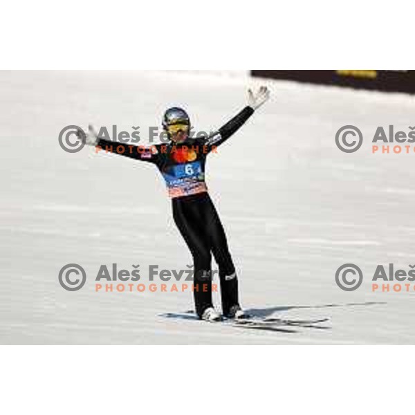 FIS Ski-jumping World Cup Final team event in Planica, Slovenia on March 26, 2022