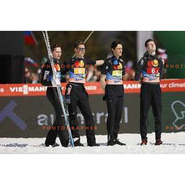 FIS Ski-jumping World Cup Final team event in Planica, Slovenia on March 26, 2022