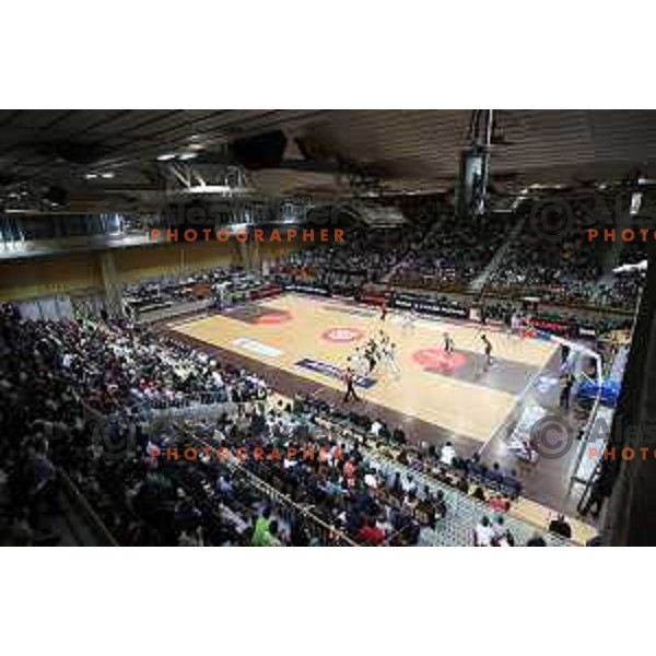 in action during ABA league regular season basketball match between Cedevita Olimpija and Partizan NIS in Tivoli Hall, Ljubljana, Slovenia on March 27, 2022