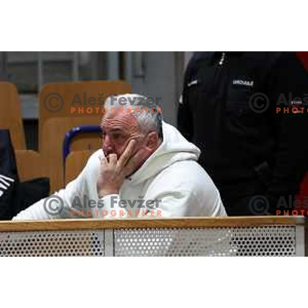 Sasa Doncic during Nova KBM league basketball match between Nutrispoint Ilirija and Sencur GGD in Tivoli Hall, Ljubljana, Slovenia on March 29, 2022