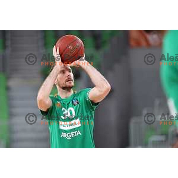 Zoran Dragic of Cedevita Olimpija in action during 7days EuroCup regular season basketball match between Cedevita Olimpija and Valencia basket in Stozice, Arena, Ljubljana, Slovenia on March 30, 2022
