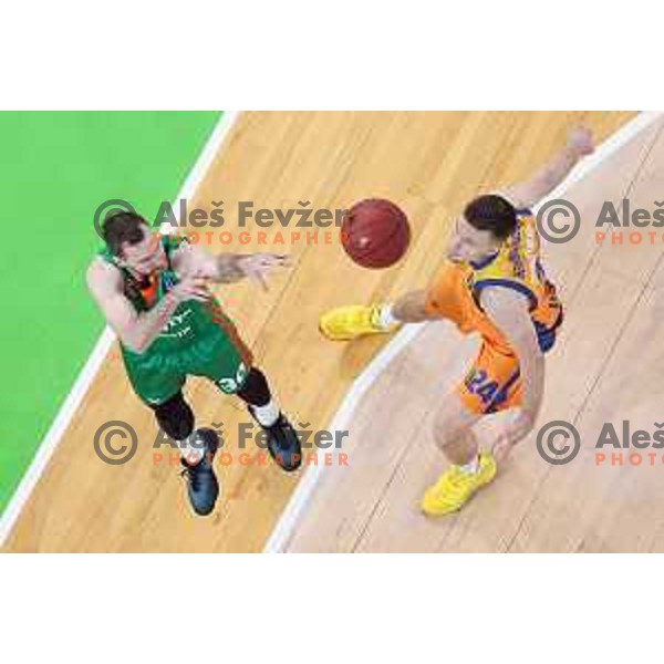 Zoran Dragic of Cedevita Olimpija in action during 7days EuroCup regular season basketball match between Cedevita Olimpija and Valencia basket in Stozice, Arena, Ljubljana, Slovenia on March 30, 2022