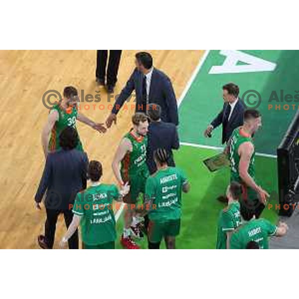 Zoran Dragic of Cedevita Olimpija in action during 7days EuroCup regular season basketball match between Cedevita Olimpija and Valencia basket in Stozice, Arena, Ljubljana, Slovenia on March 30, 2022