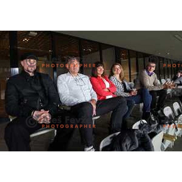 of Cedevita Olimpija in action during 7days EuroCup regular season basketball match between Cedevita Olimpija and Valencia basket in Stozice, Arena, Ljubljana, Slovenia on March 30, 2022