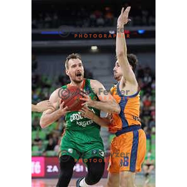 Zoran Dragic of Cedevita Olimpija in action during 7days EuroCup regular season basketball match between Cedevita Olimpija and Valencia basket in Stozice, Arena, Ljubljana, Slovenia on March 30, 2022