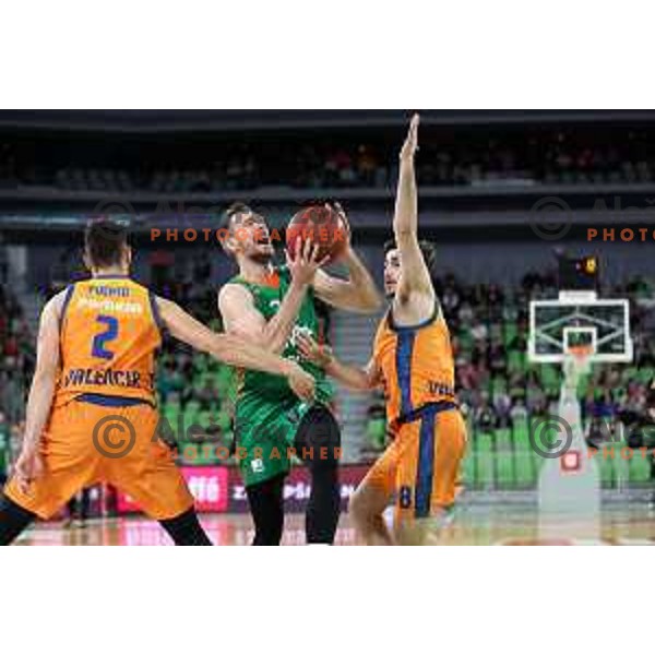 Zoran Dragic of Cedevita Olimpija in action during 7days EuroCup regular season basketball match between Cedevita Olimpija and Valencia basket in Stozice, Arena, Ljubljana, Slovenia on March 30, 2022