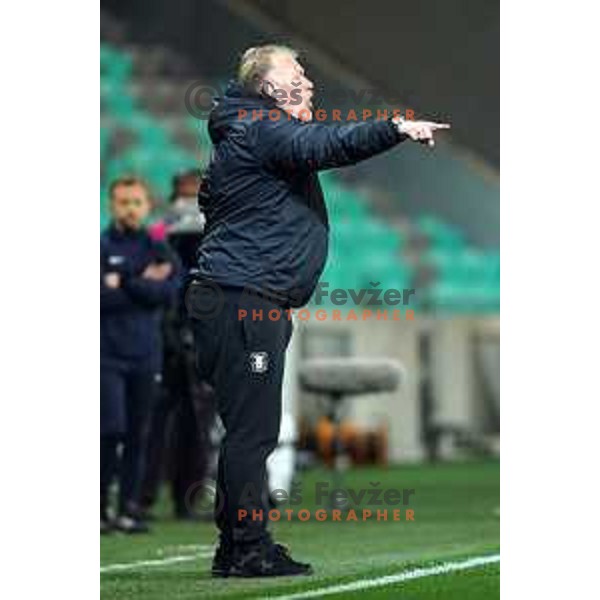 Head coach Robert Prosinceki during Prva Liga Telemach football match between Olimpija and Kalcer Radomlje in SRC Stozice, Ljubljana, Slovenia on April 3, 2022 