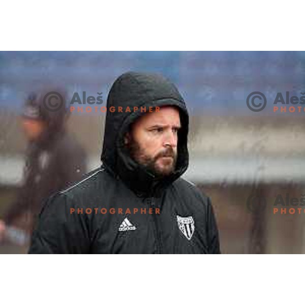 Damir Contala during Prva Liga Telemach football match between Bravo and Mura in Ljubljana, Slovenia on April 9, 2022