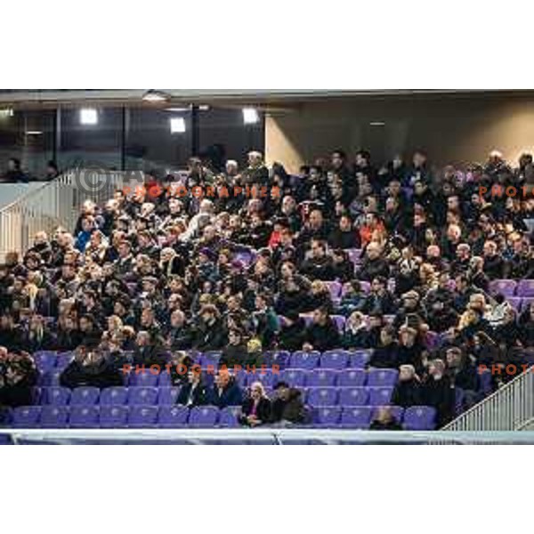 VIP sector during Prva liga Telemach football match between Maribor and Olimpija in Ljudski vrt, Maribor, Slovenia on April 9, 2022. Photo: Jure Banfi/www.alesfevzer.com