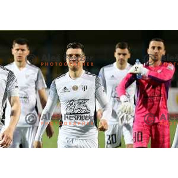 Of Kalcer Radomlje in action during Prva Liga Telemach 2021-2022 football match between Kalcer Radomlje and Mura in Domzale, Slovenia on April 23, 2022