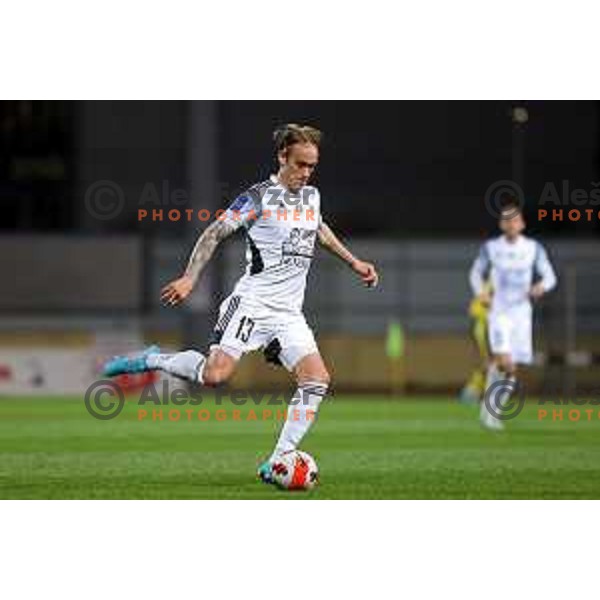 Of Kalcer Radomlje in action during Prva Liga Telemach 2021-2022 football match between Kalcer Radomlje and Mura in Domzale, Slovenia on April 23, 2022