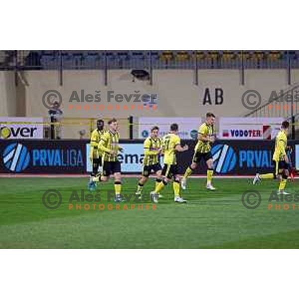 Of Kalcer Radomlje in action during Prva Liga Telemach 2021-2022 football match between Kalcer Radomlje and Mura in Domzale, Slovenia on April 23, 2022