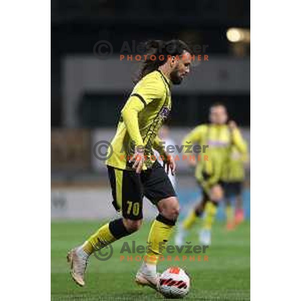 Of Kalcer Radomlje in action during Prva Liga Telemach 2021-2022 football match between Kalcer Radomlje and Mura in Domzale, Slovenia on April 23, 2022