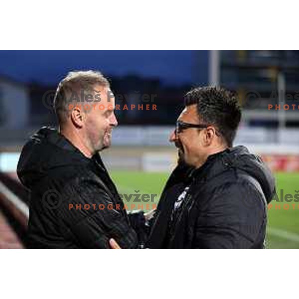 Of Kalcer Radomlje in action during Prva Liga Telemach 2021-2022 football match between Kalcer Radomlje and Mura in Domzale, Slovenia on April 23, 2022