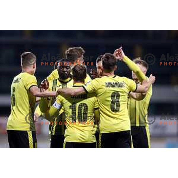 Of Kalcer Radomlje in action during Prva Liga Telemach 2021-2022 football match between Kalcer Radomlje and Mura in Domzale, Slovenia on April 23, 2022