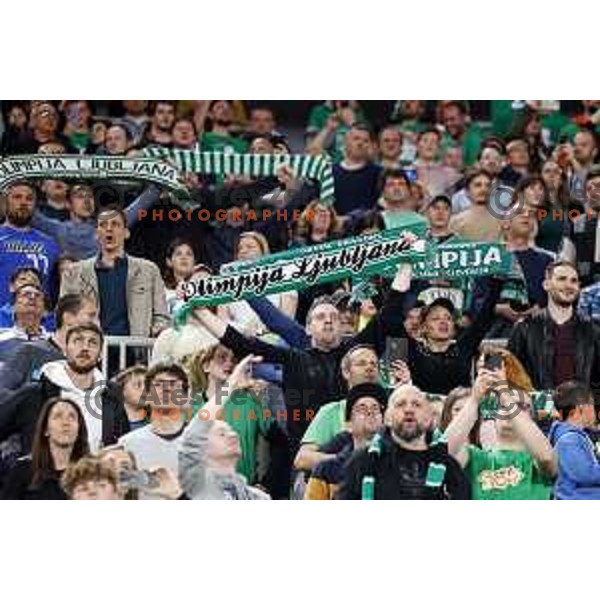 in action during quarter-final of 7days EuroCup basketball match between Cedevita Olimpija and Frutti Extra Bursaspor in Stozice Arena, Ljubljana, Slovenia on April 27, 2022