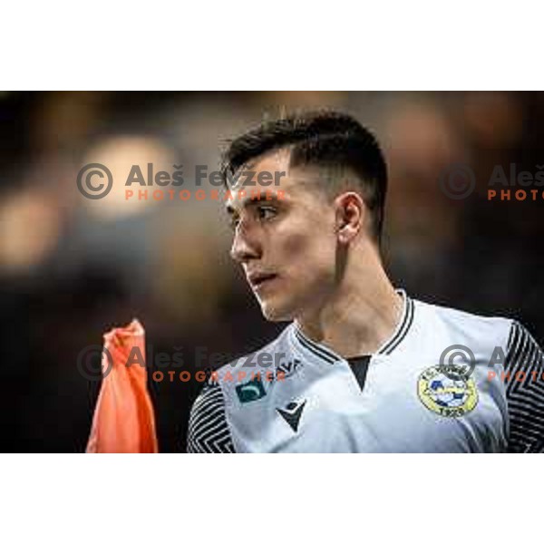 Luka Vesner Ticic in action during Prva liga Telemach football match between Maribor and Koper in Ljudski vrt, Maribor, Slovenia on April 30, 2022. Photo: Jure Banfi/www.alesfevzer.com