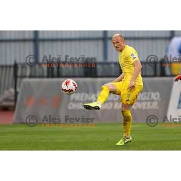 Zeni Husmani in action during Prva Liga Telemach 2021-2022 football match between Domzale and Aluminij in Domzale, Slovenia on May 1, 2022 