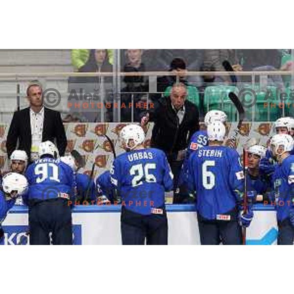 Matjaz Kopitar during IIHF Ice-hockey World Championship 2022 division I group A match between Slovenia and Lithuania in Ljubljana, Slovenia on May 3, 2022