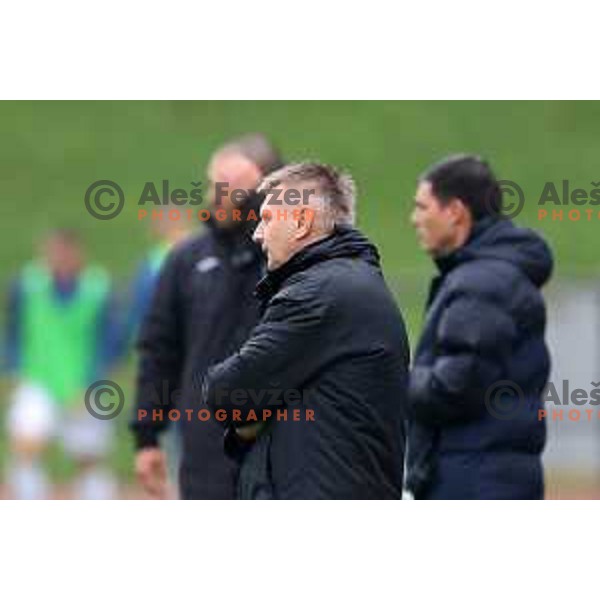 in action during Prva Liga Telemach football match between Bravo and Maribor in Ljubljana, Slovenia on May 7, 2022