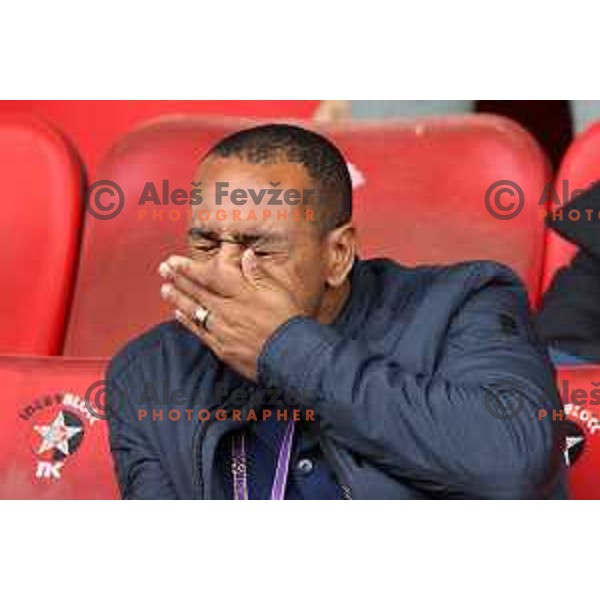 Marcos Tavares during Prva Liga Telemach football match between Bravo and Maribor in Ljubljana, Slovenia on May 7, 2022