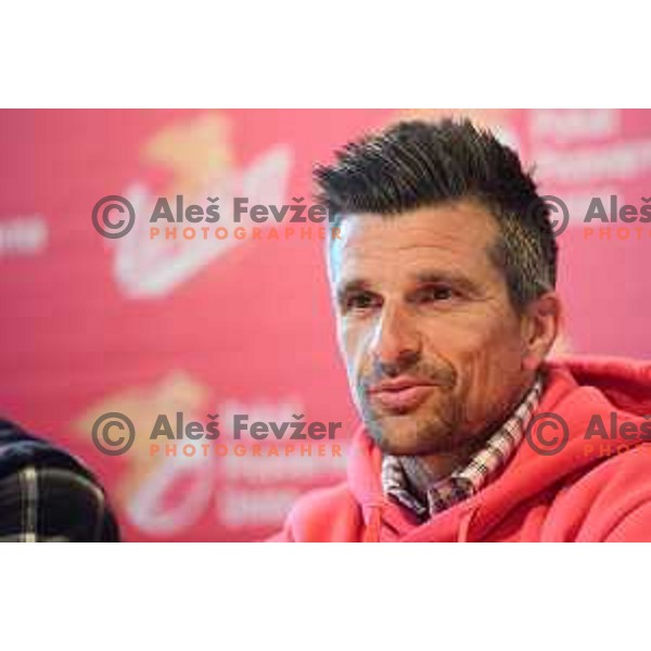 Zoran Zeljkovic at Press conference for Pivovarna Union Slovenian Cup 2022 in Ljubljana, Slovenia on May 9, 2022