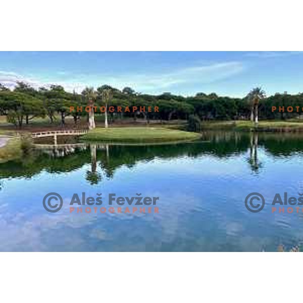 Algarve golf courses, Portugal on December 1, 2021
