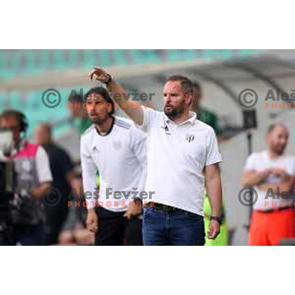 Damir Contala, head coach of Mura during Prva Liga Telemach football match between Olimpija and Mura in SRC Stozice, Ljubljana, Slovenia on May 15, 2022