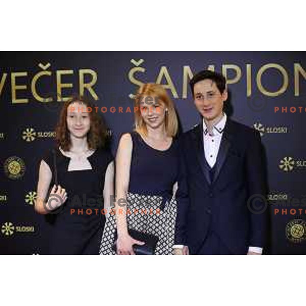 Cene Prevc at The night of the Champions - Gala night for best Slovenian winter sportsman and sportswomen in Ljubljana, Slovenia on May 18, 2022