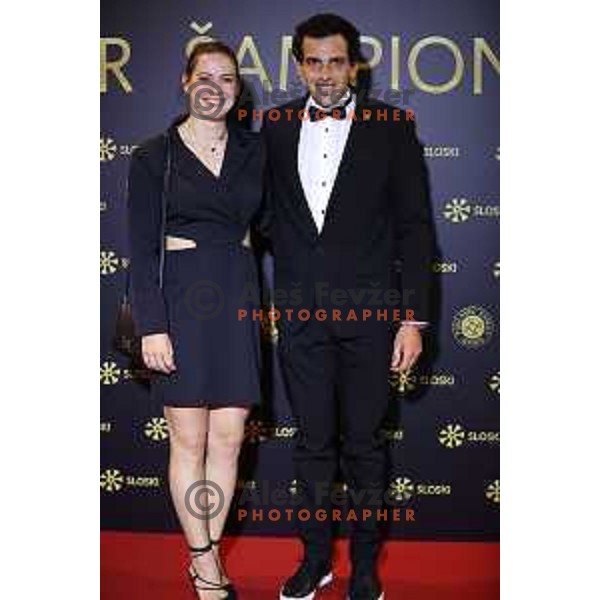 Andreja Slokar at The night of the Champions - Gala night for best Slovenian winter sportsman and sportswomen in Ljubljana, Slovenia on May 18, 2022