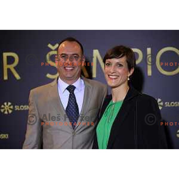 The night of the Champions - Gala night for best Slovenian winter sportsman and sportswomen in Ljubljana, Slovenia on May 18, 2022