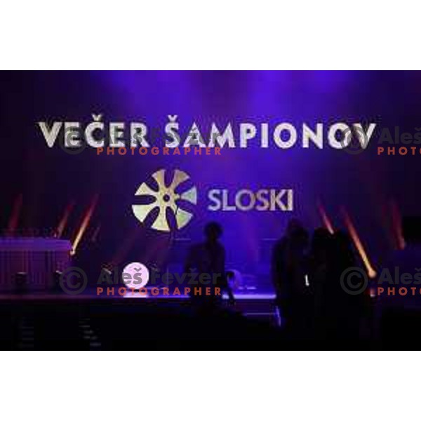 The night of the Champions - Gala night for best Slovenian winter sportsman and sportswomen in Ljubljana, Slovenia on May 18, 2022
