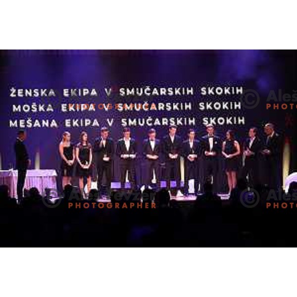 The night of the Champions - Gala night for best Slovenian winter sportsman and sportswomen in Ljubljana, Slovenia on May 18, 2022