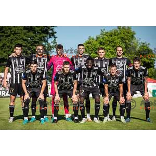 Mura starting eleven during Prva liga Telemach football match between Mura and Maribor in Fazanerija, Murska Sobota, Slovenia on May 22, 2022. Photo: Jure Banfi/www.alesfevzer.com