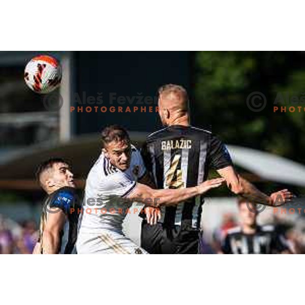 in action during Prva liga Telemach football match between Mura and Maribor in Fazanerija, Murska Sobota, Slovenia on May 22, 2022. Photo: Jure Banfi/www.alesfevzer.com