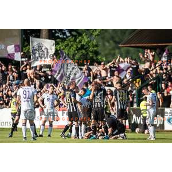 in action during Prva liga Telemach football match between Mura and Maribor in Fazanerija, Murska Sobota, Slovenia on May 22, 2022. Photo: Jure Banfi/www.alesfevzer.com