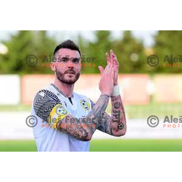Ivica Guberac during Prva Liga Telemach football match between Bravo and Koper in Ljubljana, Slovenia on May 22, 2022