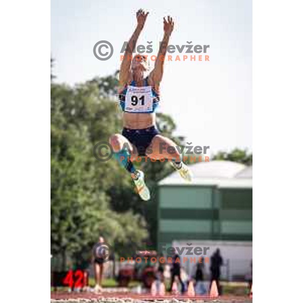 Neja Filipic in action during Athlete meeting 2022 on Mestni stadion Ptuj, Slovenia on May 24, 2022. Photo: Jure Banfi/www.alesfevzer.com