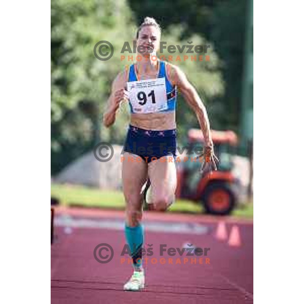 Neja Filipic in action during Athlete meeting 2022 on Mestni stadion Ptuj, Slovenia on May 24, 2022. Photo: Jure Banfi/www.alesfevzer.com