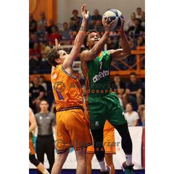 Final of Nova KBM league first match between Helios Suns-Cedevita Olimpija in Domzale, Slovenia on May 25, 2022