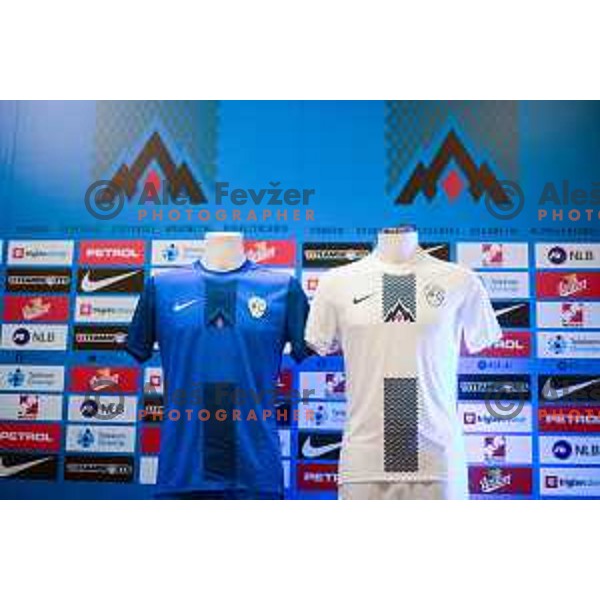 Slovenia Football team press conference in Ljubljana, Slovenia on May 26, 2022