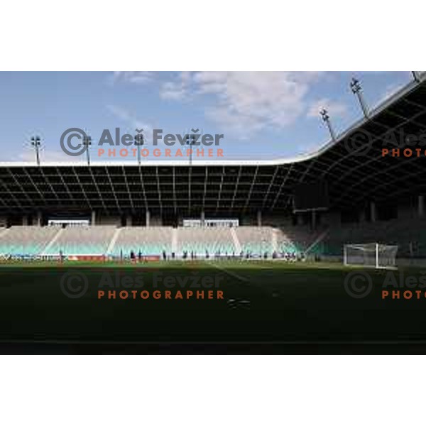 Slovenia Football team during practice session in SRC Stozice, Ljubljana, Slovenia on May 26, 2022