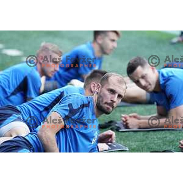 Slovenia Football team during practice session in SRC Stozice, Ljubljana, Slovenia on May 26, 2022