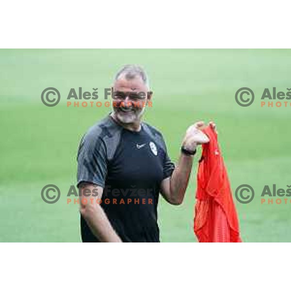 Borut Mavric of Slovenia Football team during practice session in SRC Stozice, Ljubljana, Slovenia on May 26, 2022