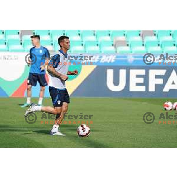 Slovenia Football team during practice session in SRC Stozice, Ljubljana, Slovenia on May 26, 2022